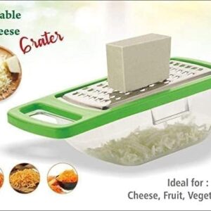 Stainless Steel Cheese Grater/Slicer/Chopper