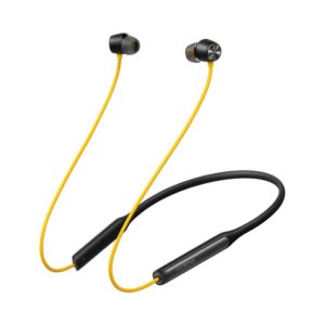 Realme Buds Wireless Pro Bluetooth in Ear Earphones with Mic, Fast Charging & Up to 22Hrs Playtime (Yellow)