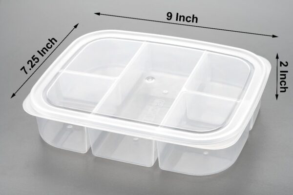 5 Compartment Food Storage Container - Image 7
