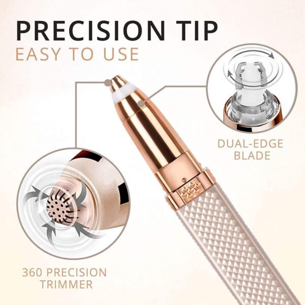2-in-1 Eyebrow Flawless Trimmer for Women - Image 5
