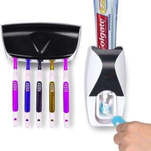 Plastic Wall Mounted Automatic Toothpaste Dispenser