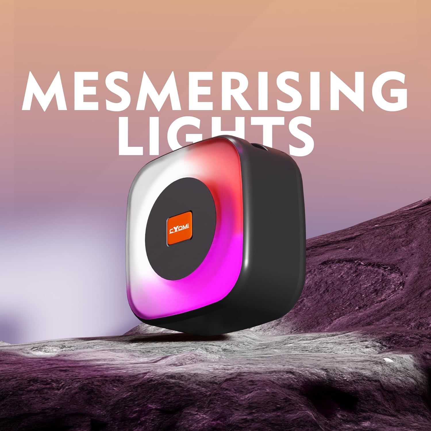 CYOMI 620 Ultra Wireless Bluetooth Speaker with 10h Playtime & 14 Unique Lights 5 W Bluetooth - Image 4