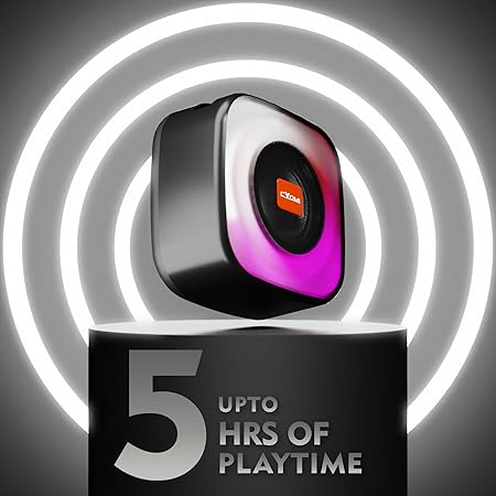 CYOMI 620 Ultra Wireless Bluetooth Speaker with 10h Playtime & 14 Unique Lights 5 W Bluetooth - Image 7