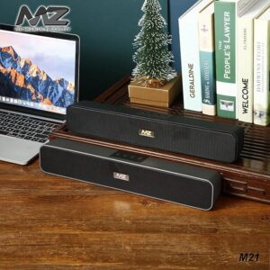 MZ M51 Bluetooth Soundbar | 10W Dynamic Stereo Speaker | 2400mAh Battery | USB-C Fast Charging | AUX & USB Playback |