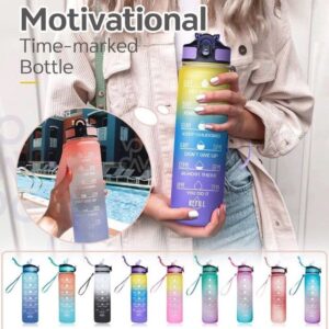 Plastic Water Bottles 1 Litre Sipper Bottle For Adults