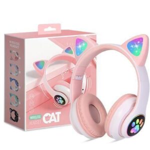 Cat Ear Wireless Headphones CXT-B39M, Stereo Sound, Music Earphone