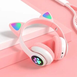 Cat Ear Wireless Headphones CXT-B28M, Stereo Sound, Music Earphone