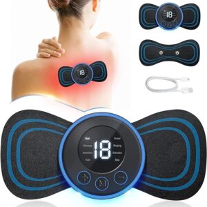 EMS Mini Butterfly Massager – Portable Wireless Pain Relief & Muscle Relaxation
