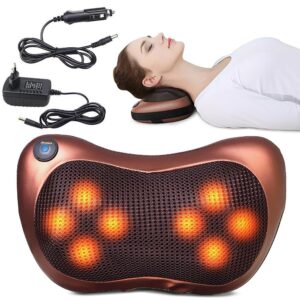 Back and Neck Massager Pillow with Heat