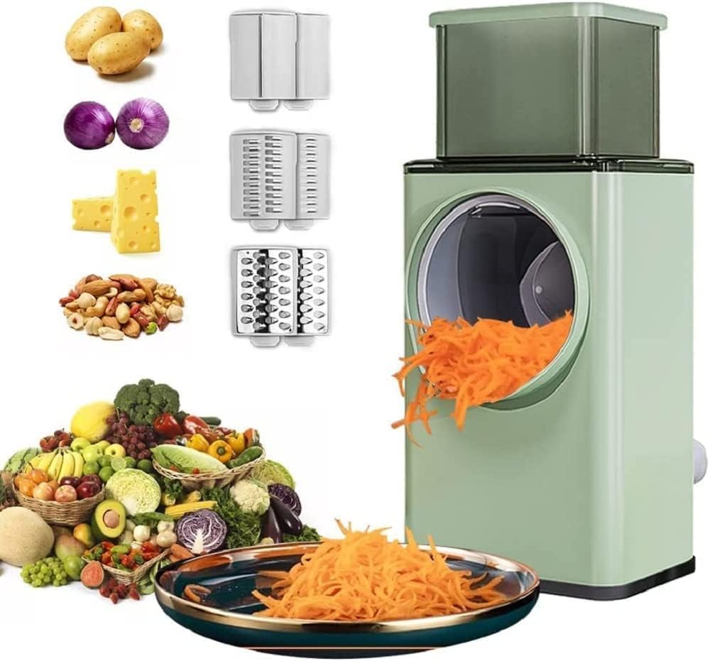 Rotary Vegetable Slicer - Round Mandoline Slicer - Image 4