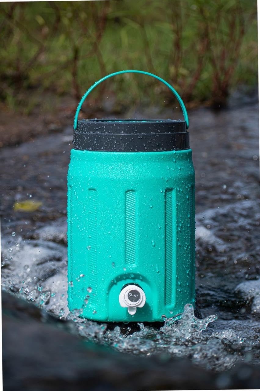 Portable Water Jug Camper with Tap Plastic Insulated Water Water Storage - Image 3