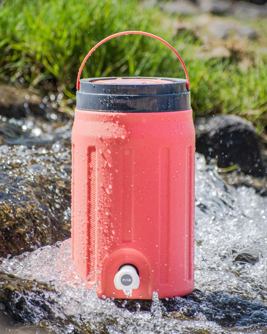 Portable Water Jug Camper with Tap Plastic Insulated Water Water Storage - Image 6