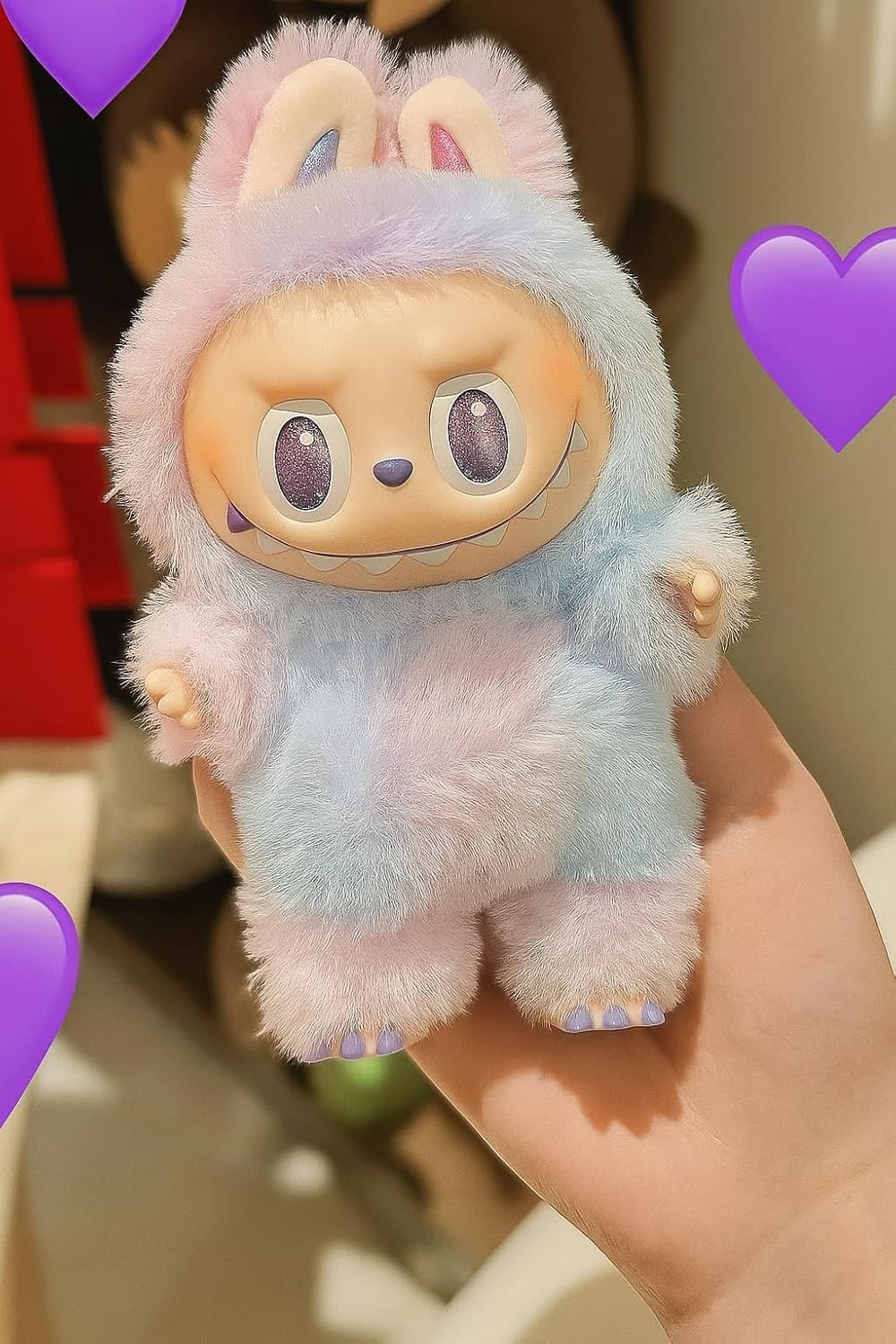 Labubu Doll Character Action Figure Design The Monsters Big Energy Series Blind Box Cute Toy Decor Gift (Random Color - 1 Pc) - Image 3