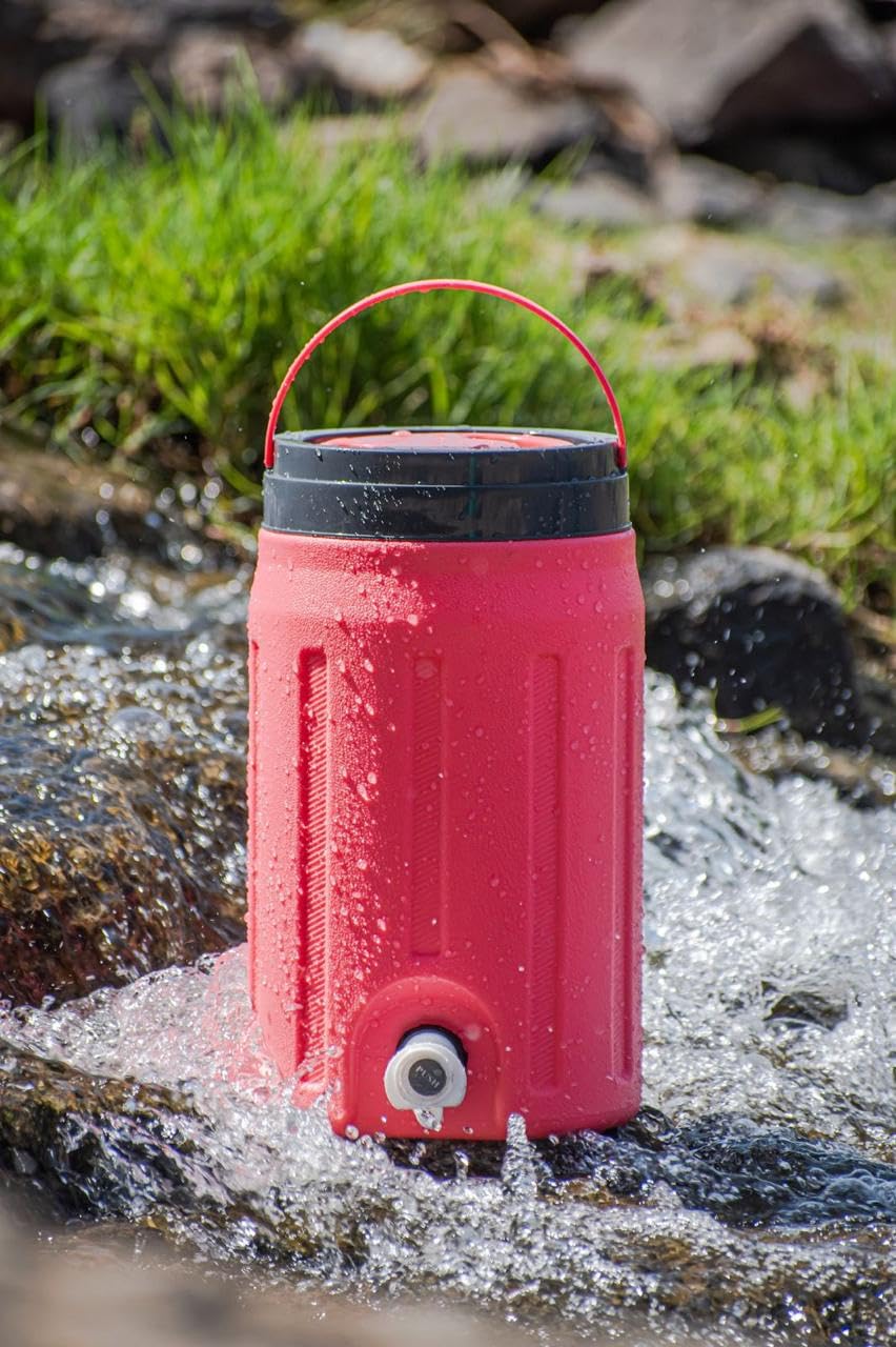 Portable Water Jug Camper with Tap Plastic Insulated Water Water Storage - Image 5